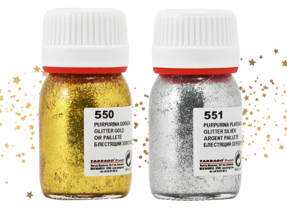 <p><font size="2">左)#550.グリッターゴールド 右)551.グリッターシルバー</font></p> 左)#550.グリッターゴールド 右)551.グリッターシルバー