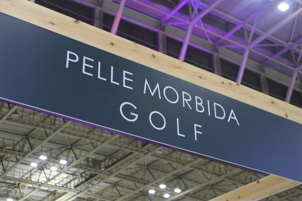 PELLE MORBIDA GOLFの展示スペース